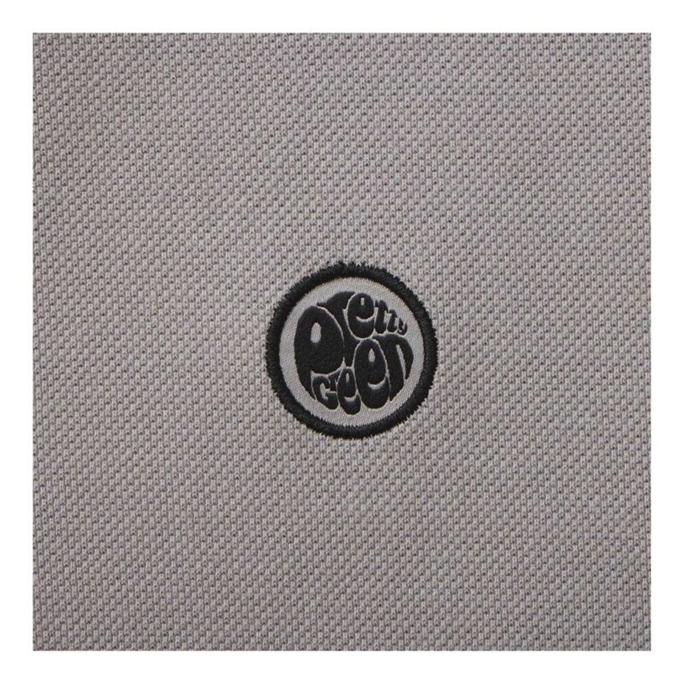 Pretty Green Mens Cotton Polo Shirt / Gray